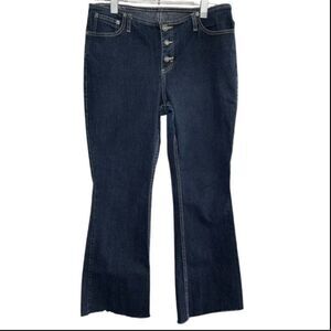 Jordache Jeans - 28” inseam - 32” waist- unfinished raw hem - 9” rise